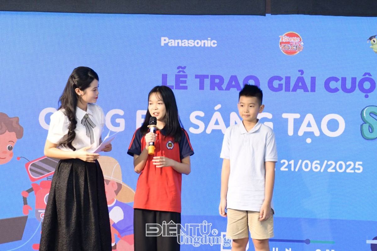 'Cùng em sáng tạo STEM' ghi nhận nhiều dự án độc đáo