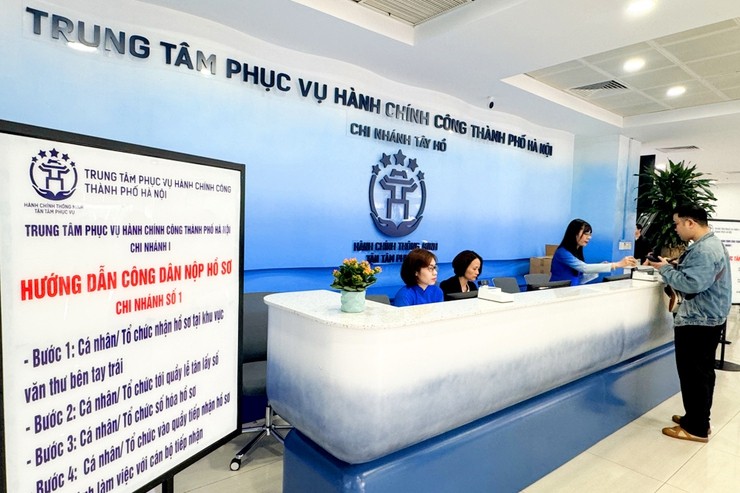 Trung tâm phục vụ hành chính công vận hành thông suốt sau sắp xếp bộ máy