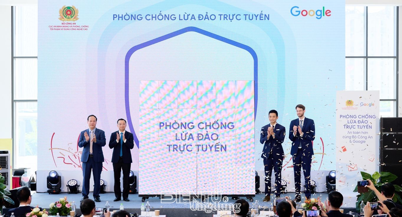 Phòng chống lừa đảo trực tuyến, an toàn hơn với Bộ Công An và Google