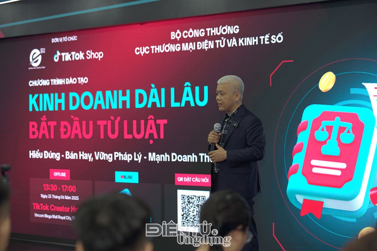 TikTok Shop đào tạo pháp lý cho nhà bán hàng