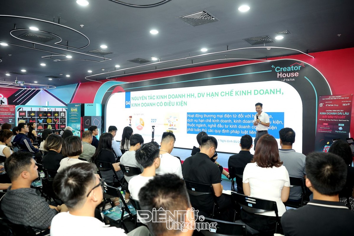 TikTok Shop đào tạo pháp lý cho nhà bán hàng TikTok Shop đào tạo pháp lý cho nhà bán hàng