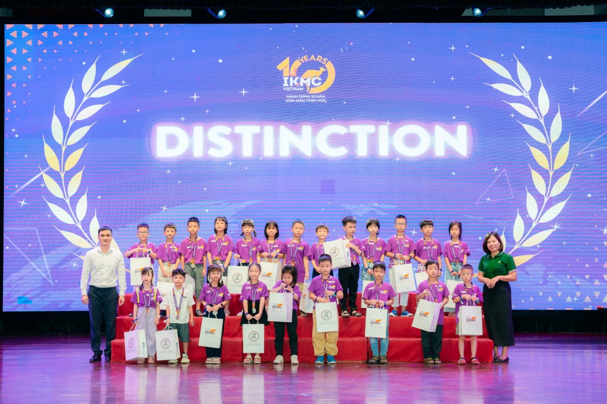 914 học sinh được vinh danh tại lễ trao giải hai kỳ thi Toán quốc tế IKMC 2025 và IMAS 2024–2025