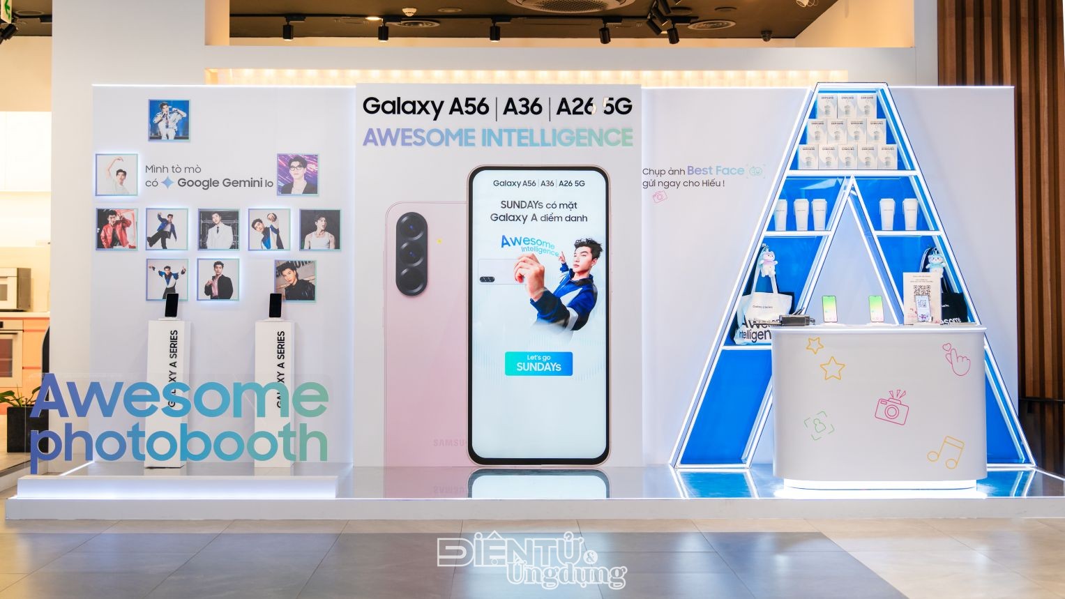 HIEUTHUHAI và Samsung Galaxy A56 5G màu Hồng mới