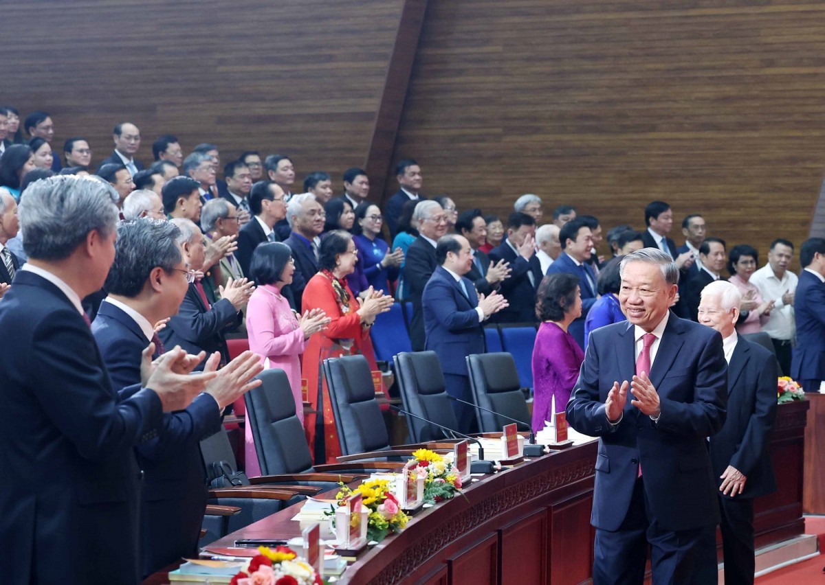 Sáng 30/6, Tổng Bí thư Tô Lâm dự