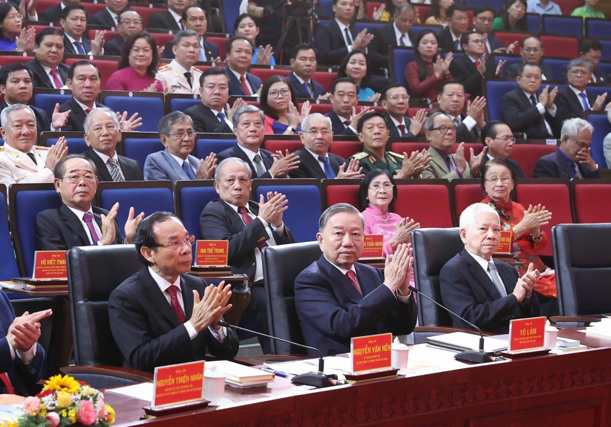 Sáng 30/6, Tổng Bí thư Tô Lâm dự