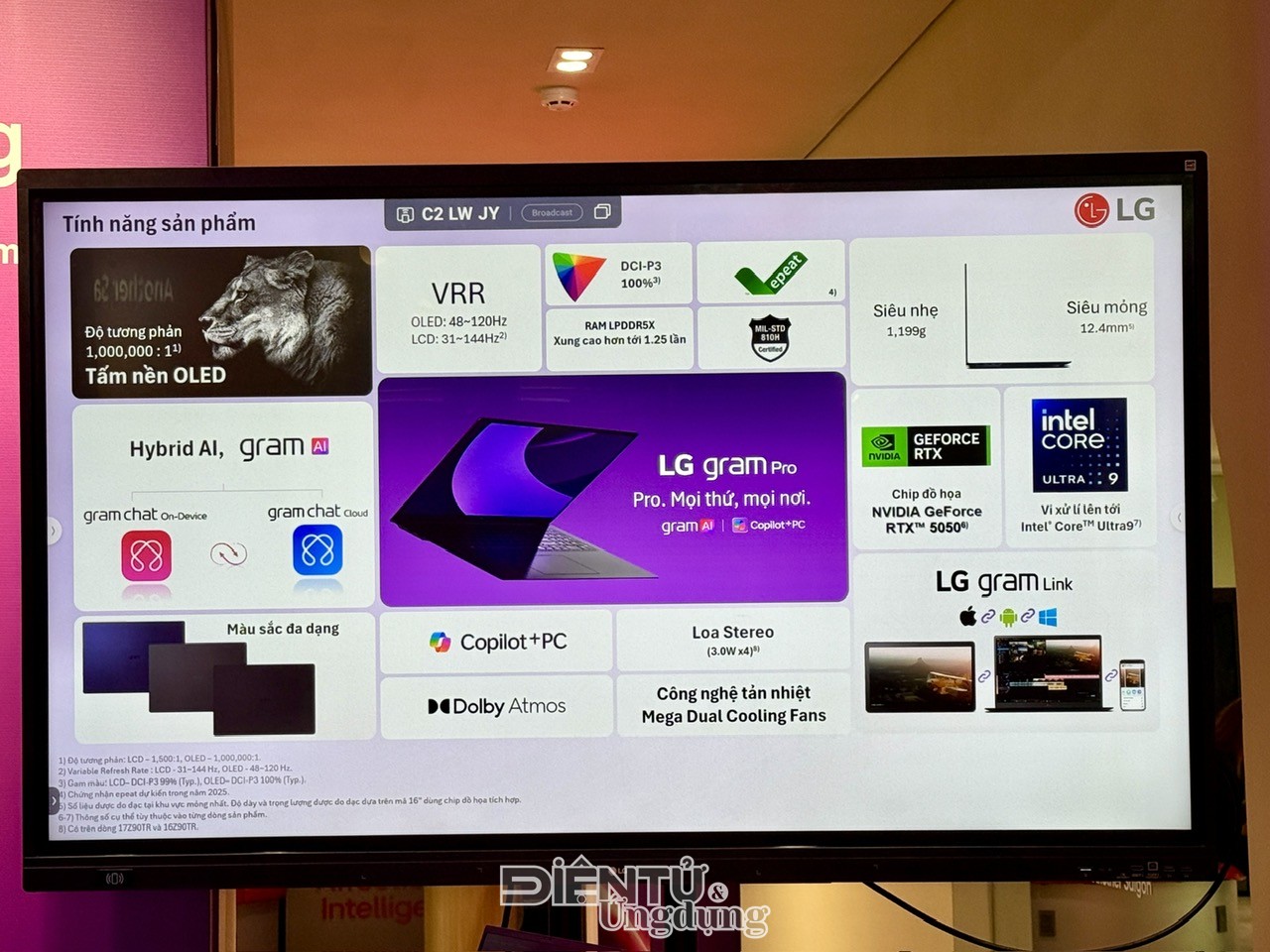 LG khởi động kỷ nguyên “Hybrid AI” với loạt laptop LG gram AI 2025