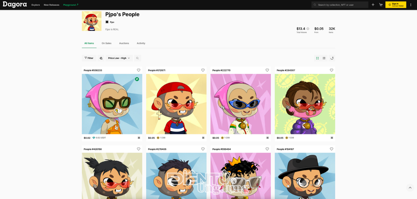 Pjpo ra mắt Album NFT đầu tiên tại Việt Nam