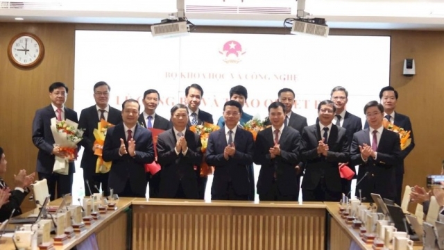 Bộ máy lãnh đạo Học viện Chiến lược Khoa học và Công nghệ hoàn thiện với 5 nhân sự mới