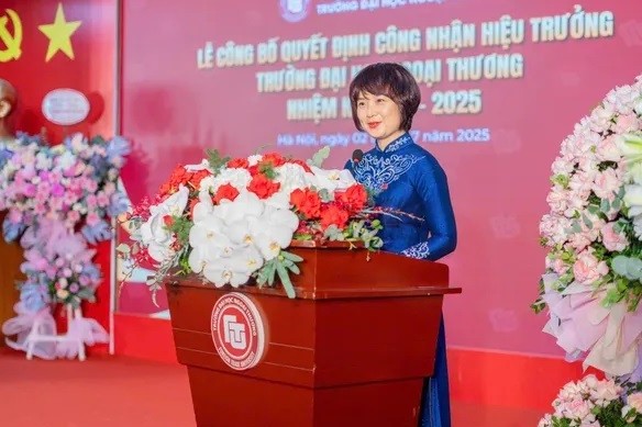 Tân Hiệu trưởng Trường Đại học Ngoại thương là ai?