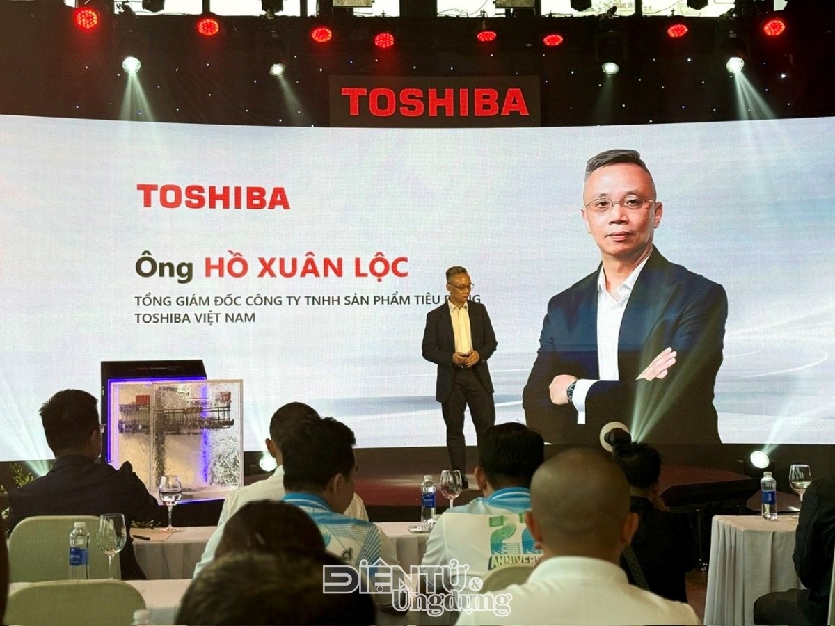 Toshiba chính thức tham gia thị trường máy rửa chén tại Việt Nam