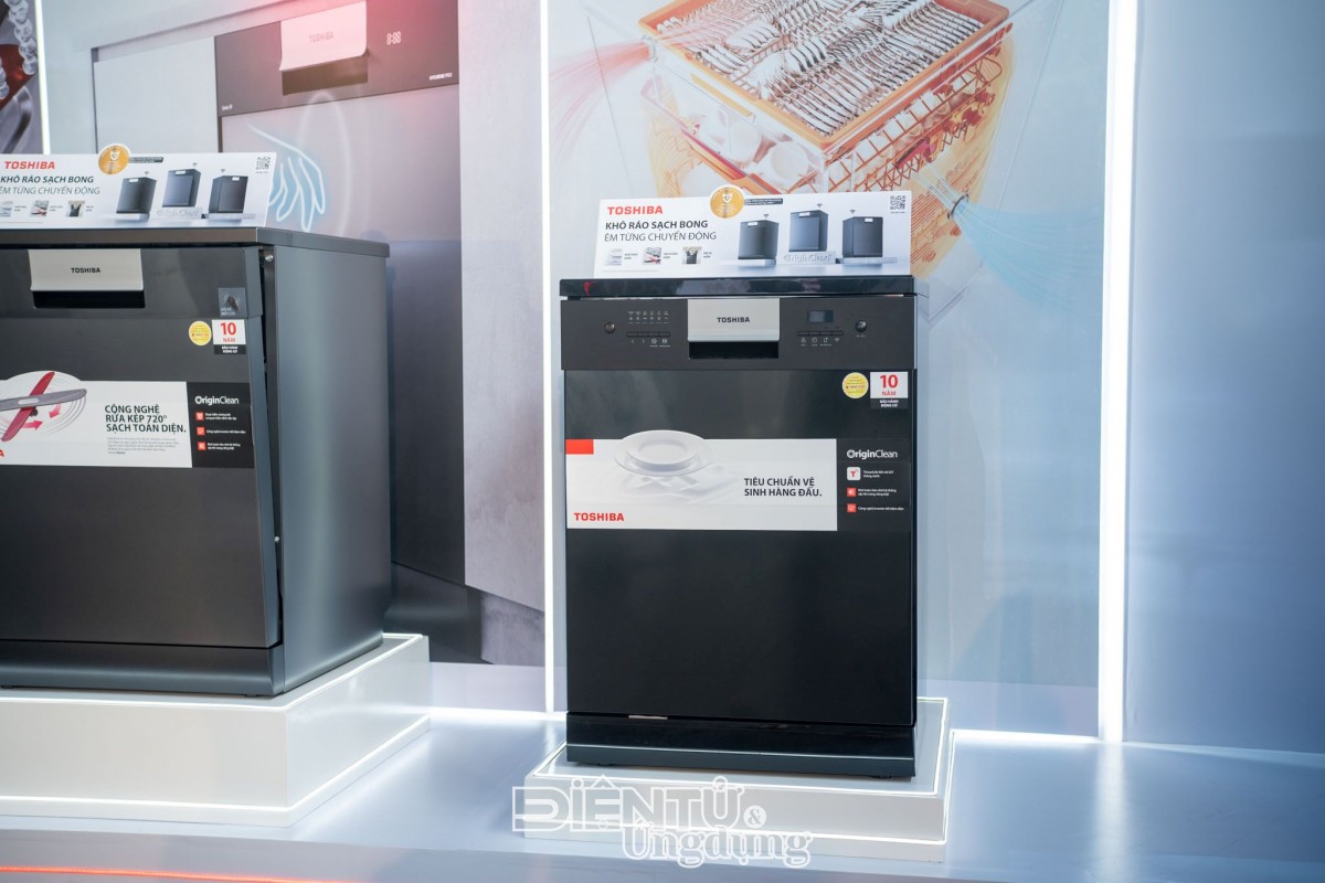 Toshiba chính thức tham gia thị trường máy rửa chén tại Việt Nam