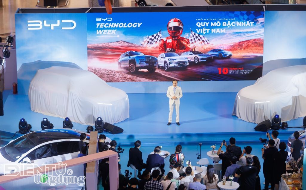 BYD Techshow khuấy động TP HCM với sự ra mắt xe điện BYD ATTO 2 hoàn toàn mới
