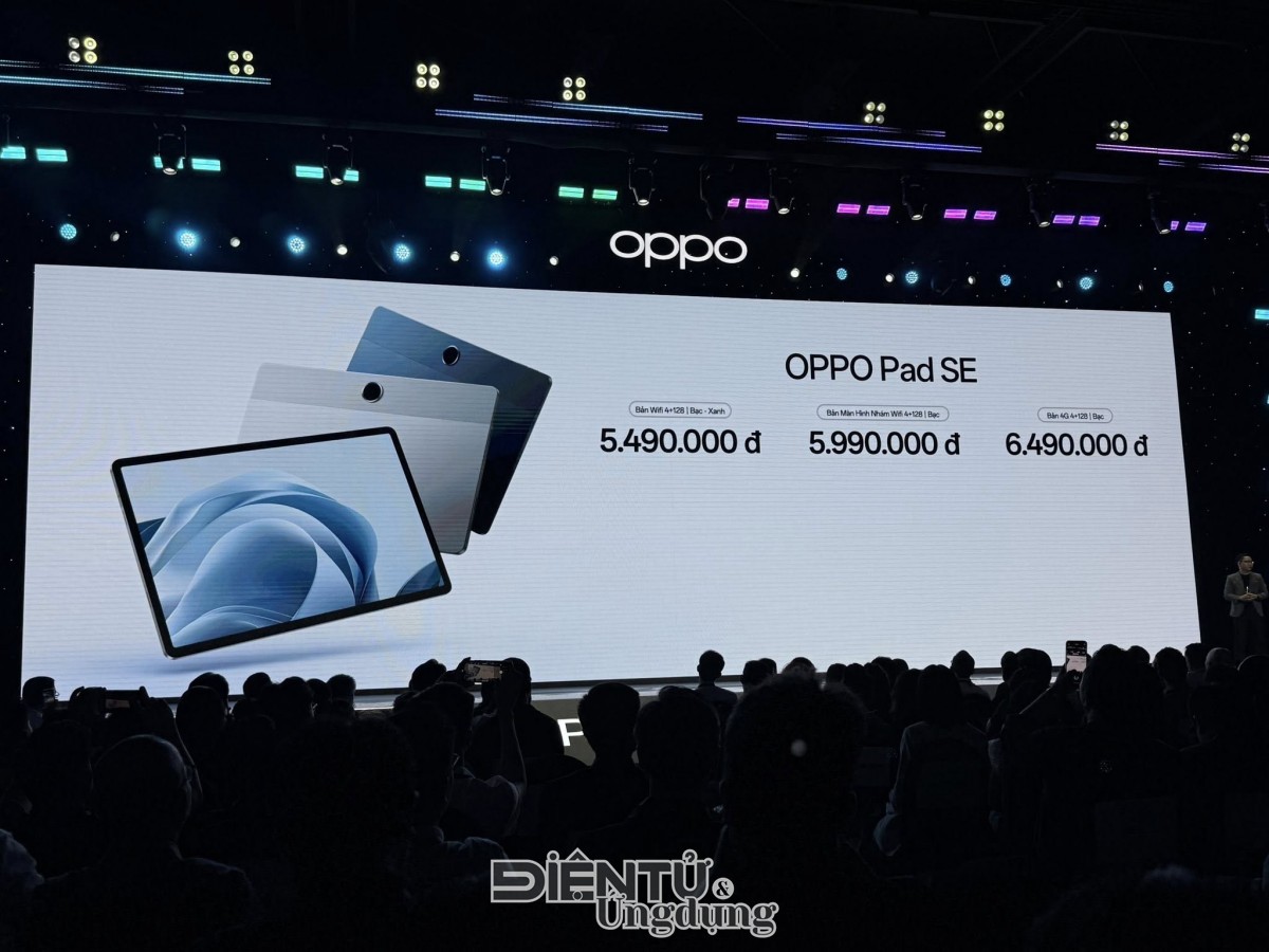 OPPO ra mắt ‘giải pháp giải trí gia đình’ OPPO Pad SE OPPO ra mắt ‘giải pháp giải trí gia đình’ OPPO Pad SE