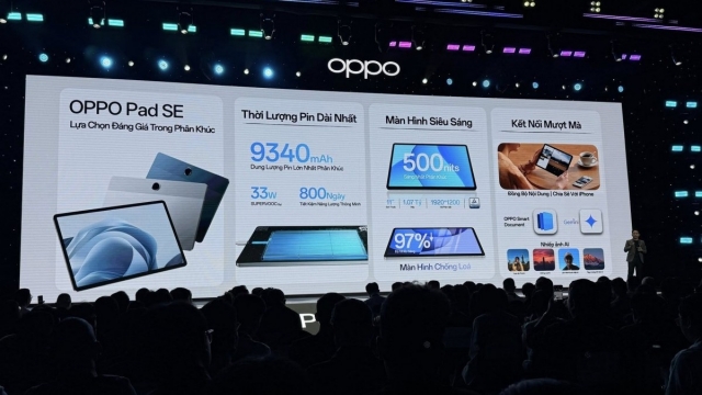 OPPO ra mắt ‘giải pháp giải trí gia đình’ OPPO Pad SE