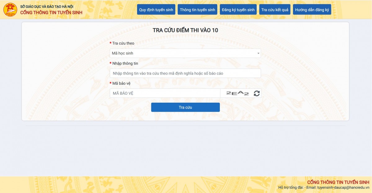 Công bố điểm thi, điểm chuẩn vào lớp 10 công lập của Hà Nội năm học 2025-2026