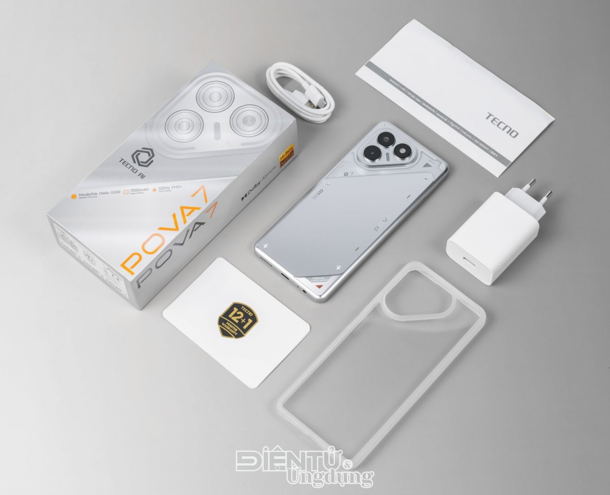 TECNO POVA 7: siêu pin, siêu bền bỉ