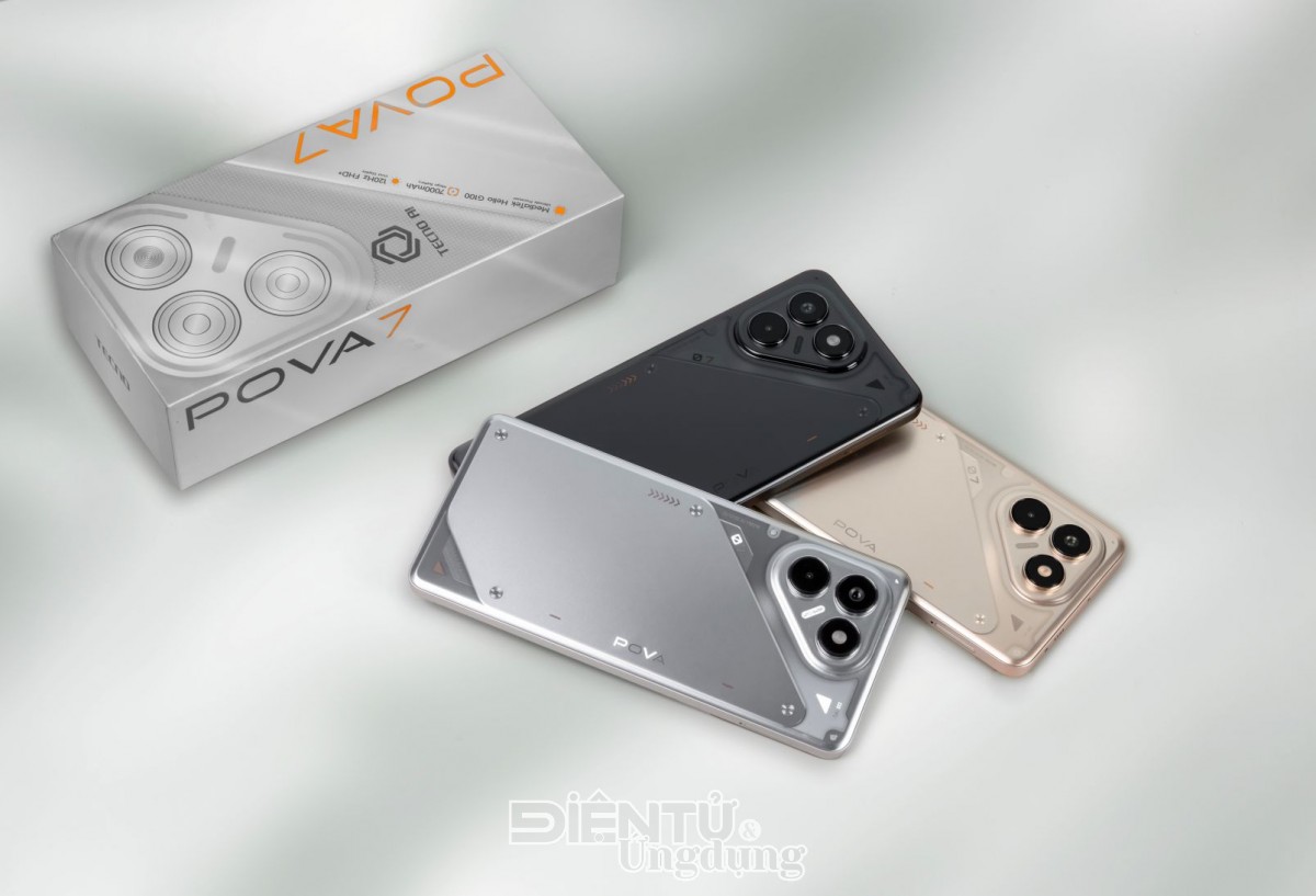 TECNO POVA 7: siêu pin, siêu bền bỉ