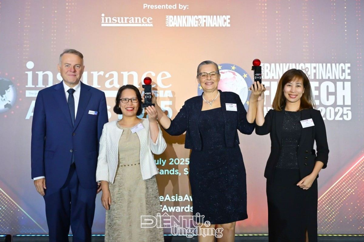 BIDV MetLife nhận cú đúp giải thưởng tại lễ trao giải Insurance Asia Awards 2025