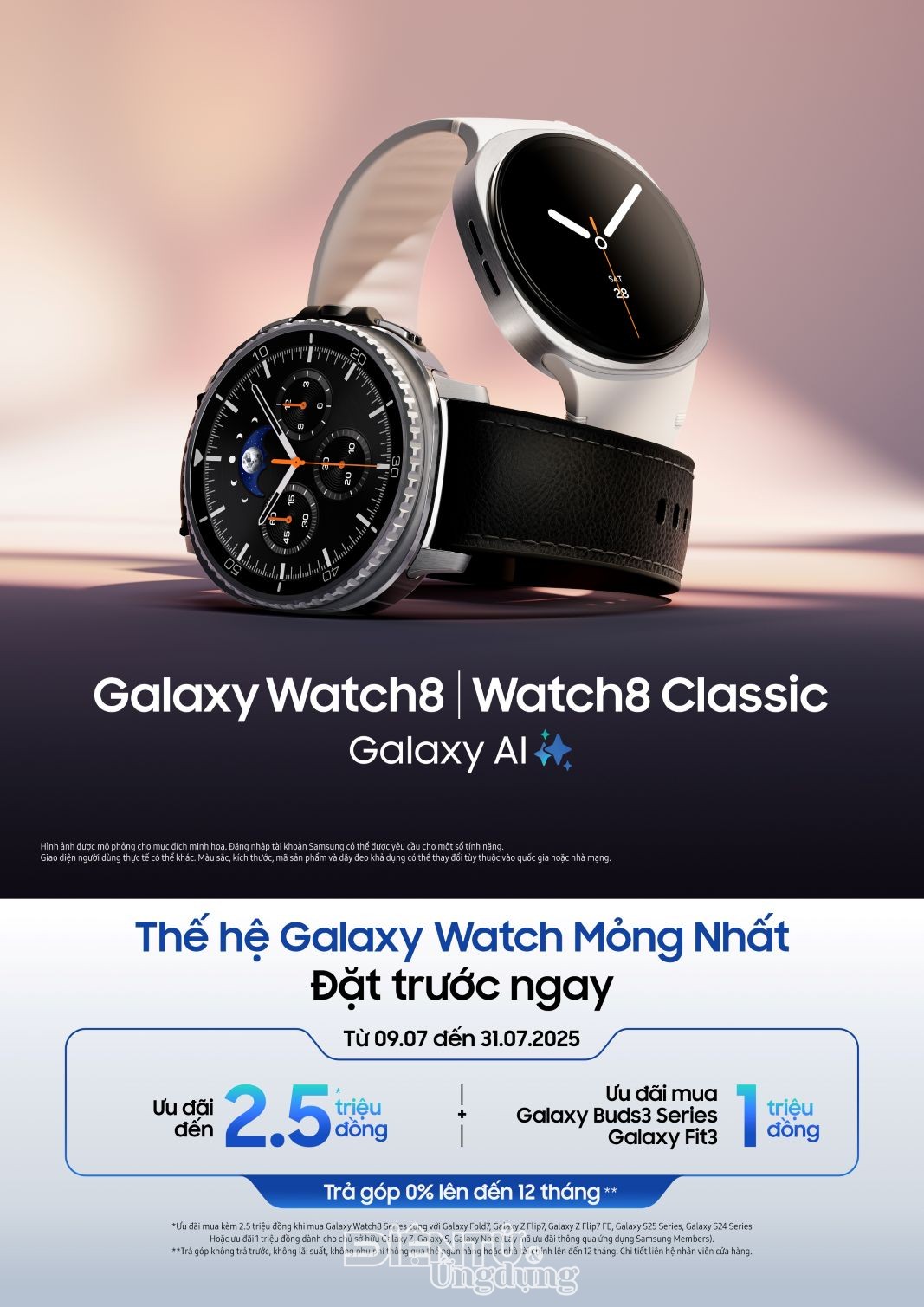 Samsung Galaxy Watch8 Series năm nay có gì?