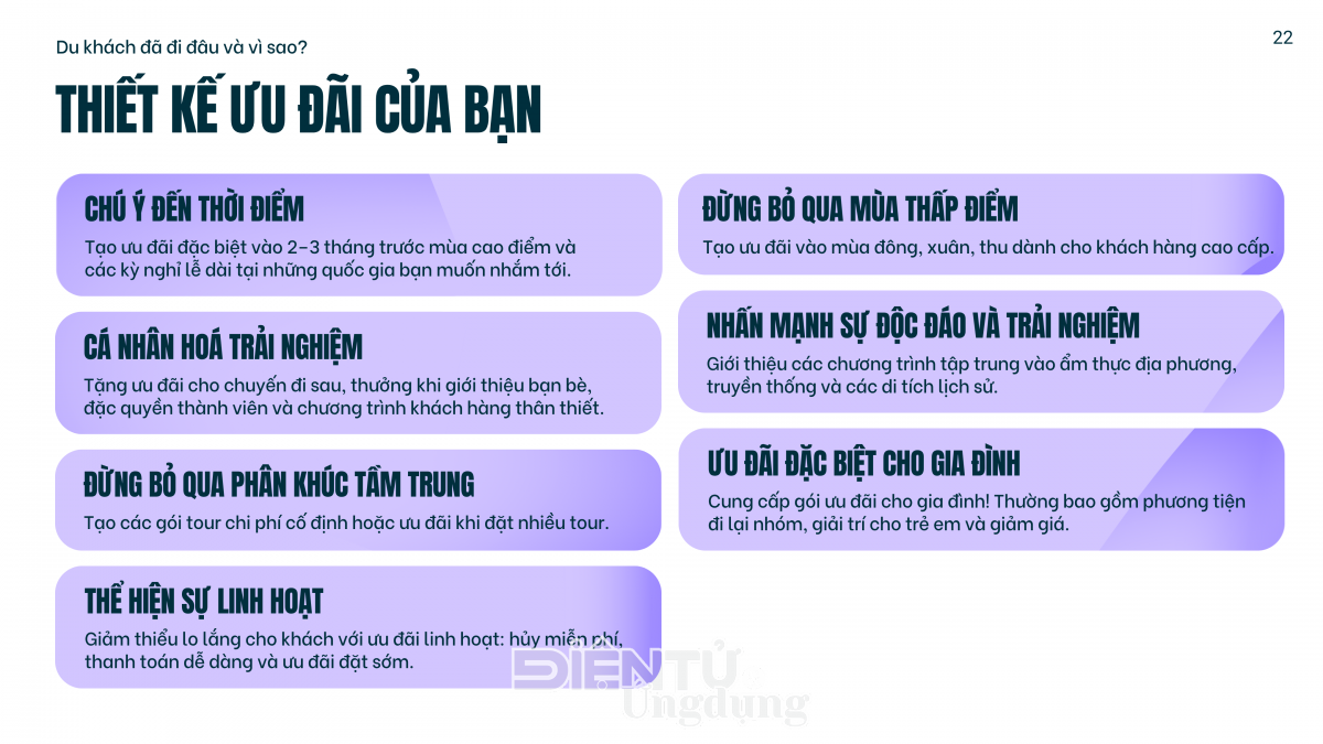 Du lịch Việt Nam cần hướng đến các thị trường mới nổi