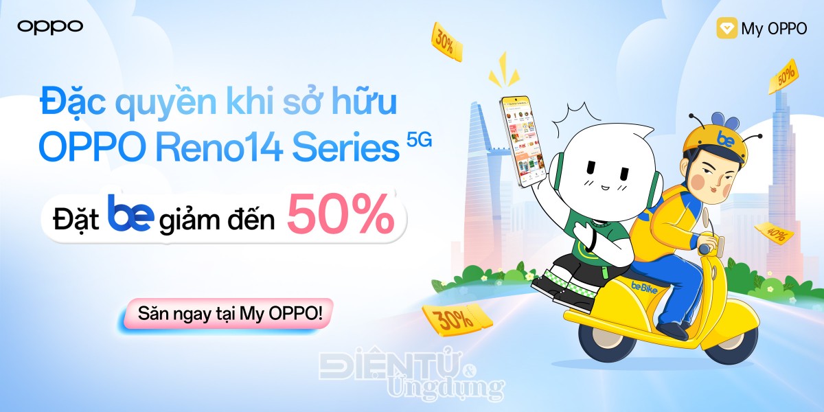 OPPO Reno14 Series ghi nhận 26.000 máy bán ra sau 10 ngày ra mắt OPPO Reno14 Series ghi nhận 26.000 máy bán ra sau 10 ngày ra mắt