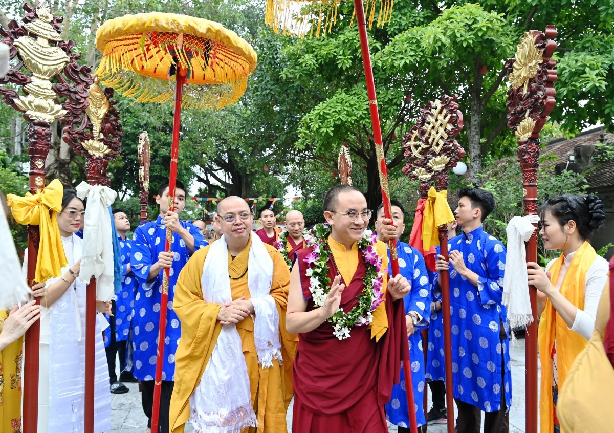 Pháp hội Lama Norlha tại Chùa Sủi: Lan tỏa năng lượng tâm linh, cầu nguyện quốc thái dân an