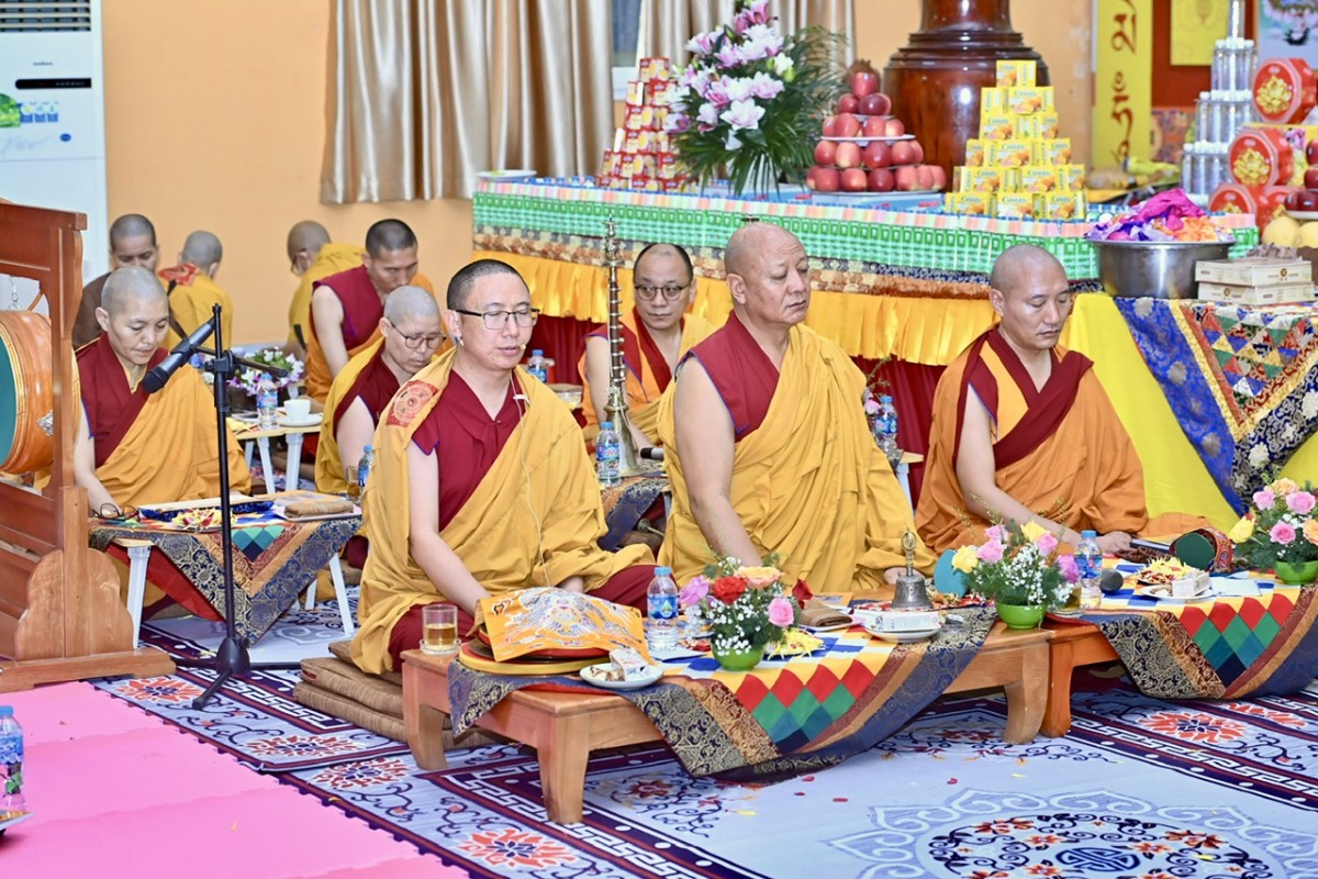 Pháp hội Đạo Sư Tài Bảo Lama Norlha tại Chùa Sủi - Cầu nguyện Quốc thái Dân an