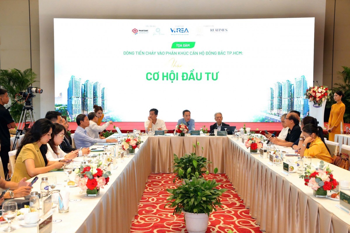 Dòng tiền đổ về Đông Bắc TP.HCM, phân khúc căn hộ lên ngôi