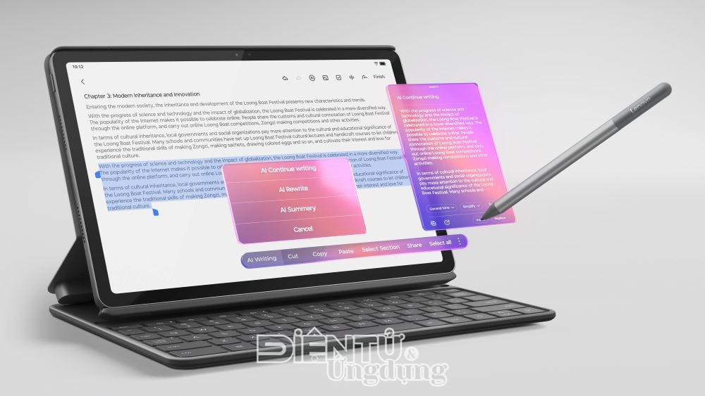 Đón mùa tựu trường, Lenovo ra mắt Idea Tab tích hợp AI Đón mùa tựu trường, Lenovo ra mắt Idea Tab tích hợp AI