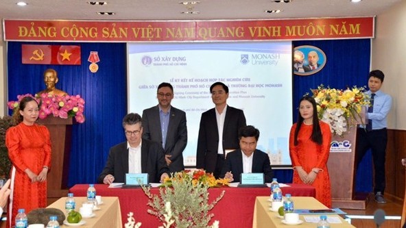 Đại học Monash và Sở xây dựng TP.HCM hợp tác chiến lược