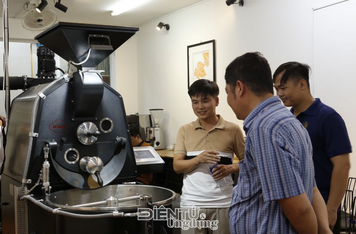Công nghệ rang xay cafe tích hợp AI ‘made in Vietnam’