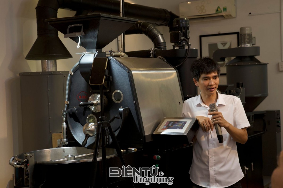 Công nghệ rang xay cafe tích hợp AI ‘made in Vietnam’