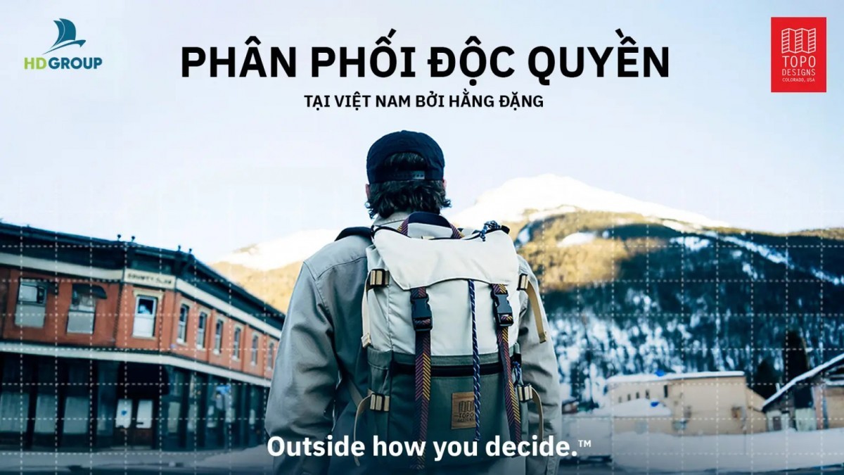 HDGROUP phân phối độc quyền các sản phẩm TOPO DESIGNS tại Việt Nam