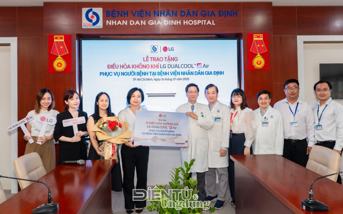 LG góp phần nâng cao chất lượng chăm sóc sức khoẻ bệnh nhân