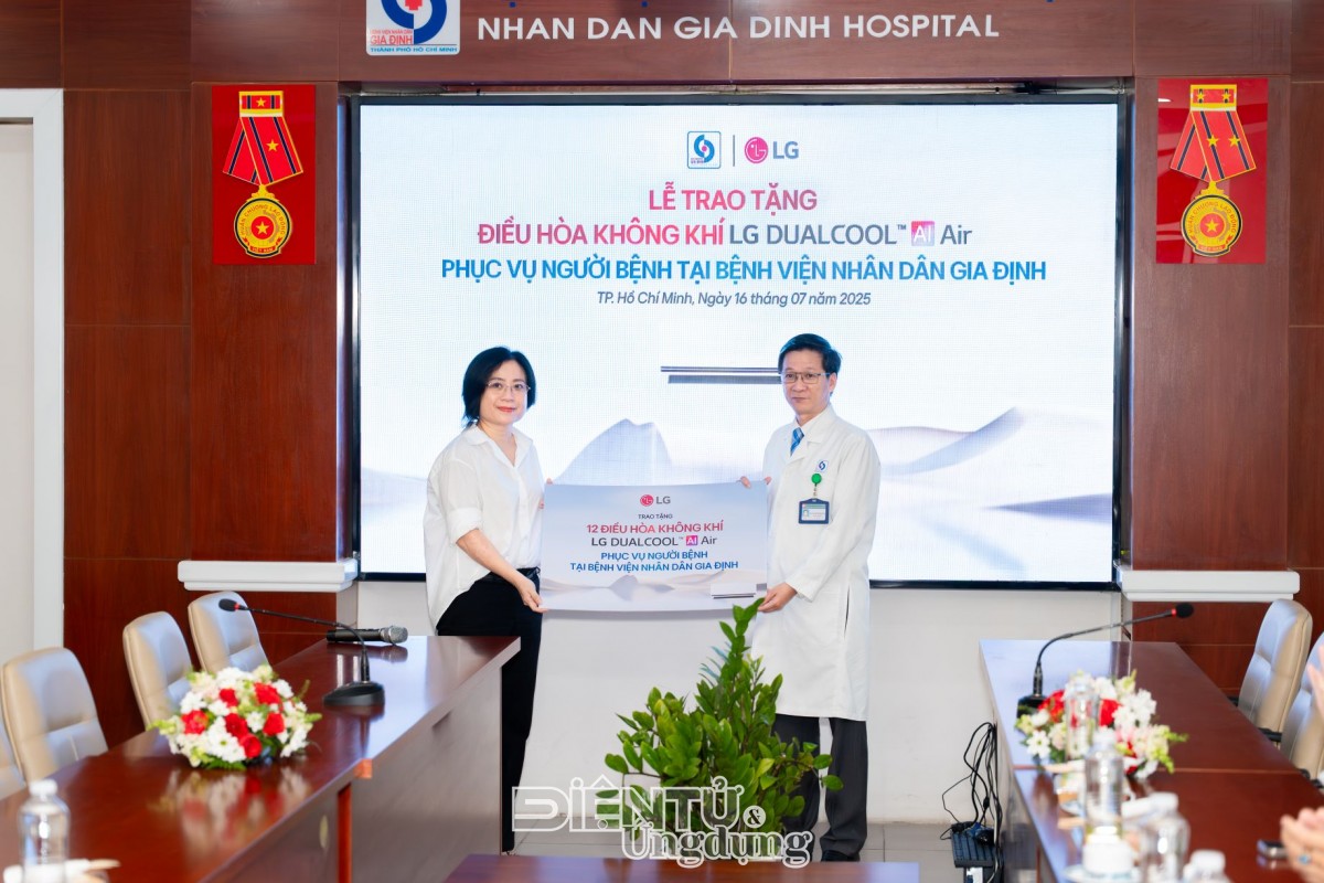 LG góp phần nâng cao chất lượng chăm sóc sức khoẻ bệnh nhân