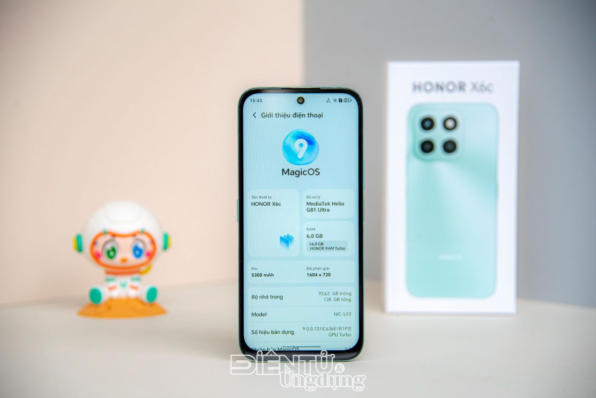 HONOR ra mắt 'chiến binh' AI: HONOR X6c