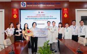 LG góp phần nâng cao chất lượng chăm sóc sức khoẻ bệnh nhân