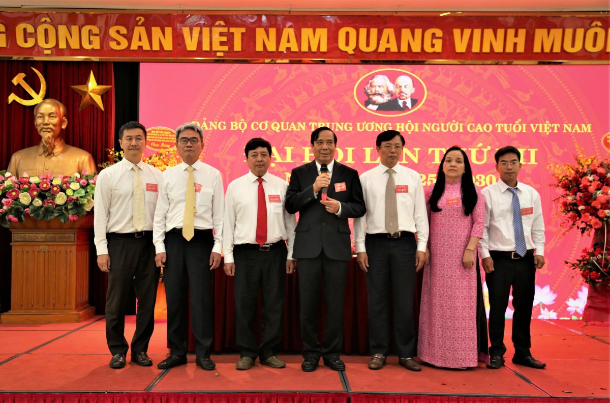 Đồng chí Nguyễn Thanh Bình tái đắc cử Bí thư Đảng ủy Cơ quan Trung ương Hội Người cao tuổi Việt Nam nhiệm kì 2025-2030