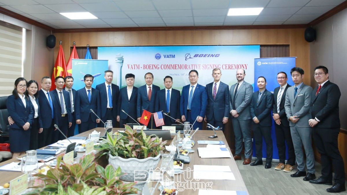 Boeing và VATM ký kết hợp tác chiến lược