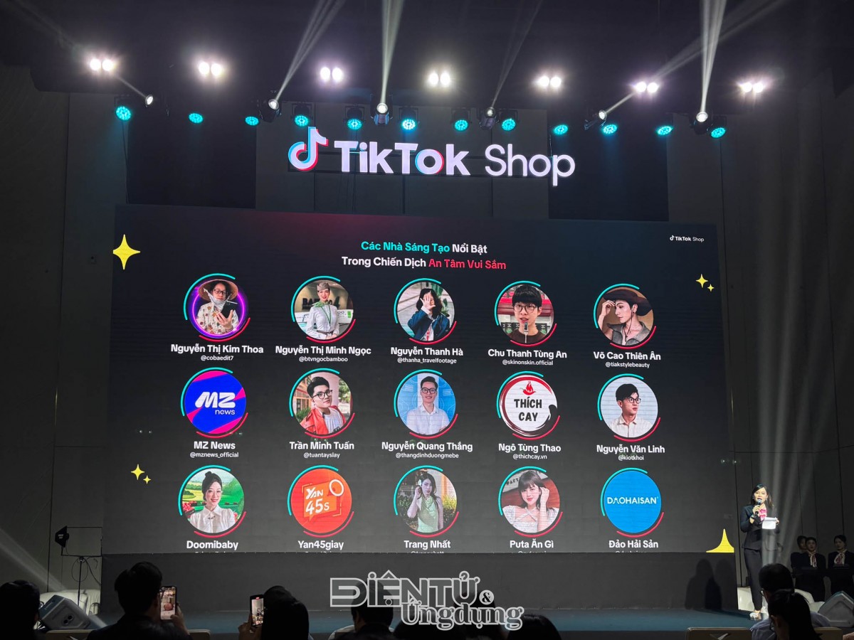 TikTok Shop Vietnam Summit 2025 hé lộ nhiều thông tin thú vị