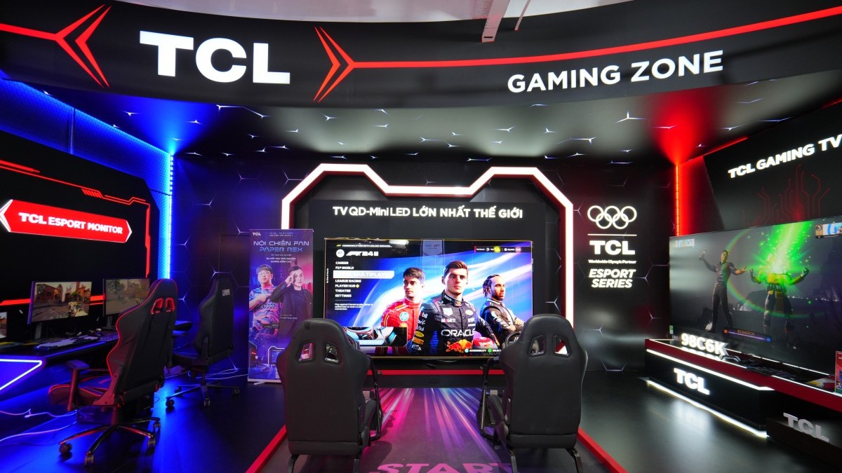TCL khai trương khu vực trải nghiệm Gaming Zone