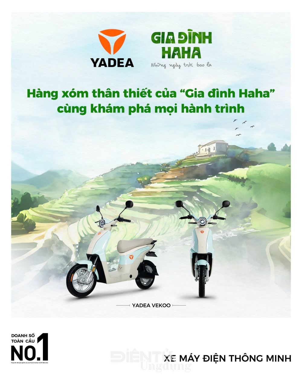 Yadea đồng hành cùng người dùng chuyển đổi phương tiện xanh