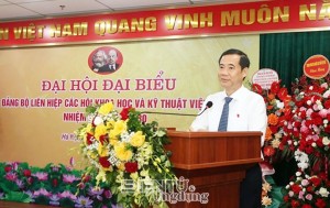 Đại hội Đảng bộ Liên hiệp Hội Việt Nam nhiệm kỳ 2025-2030: Trí tuệ - Trách nhiệm - Đoàn kết - Sáng tạo - Phát triển