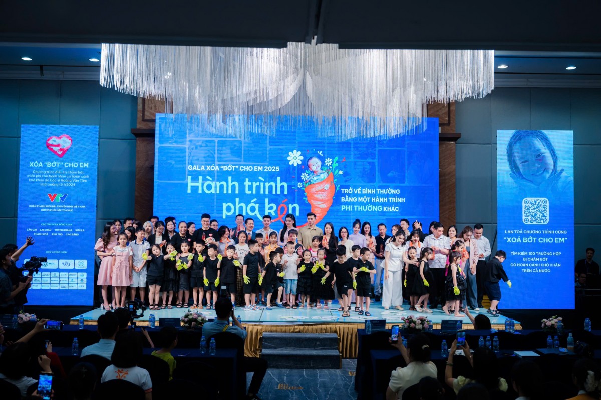 Xóa ‘bớt’ cho em mùa 2: Lan tỏa hành trình phi thường vì tương lai của trẻ nhỏ