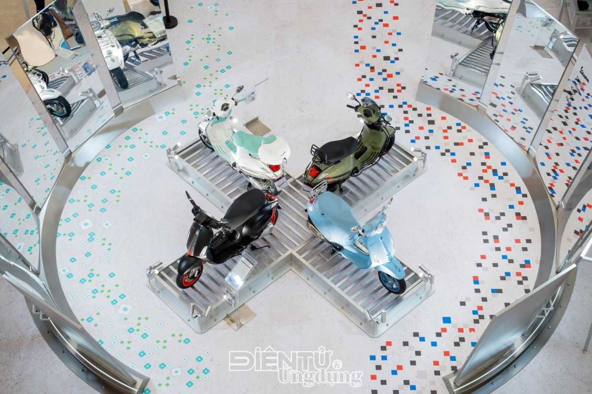 Trải nghiệm Vespa tại không gian triển lãm GALLERIA D’ARTE