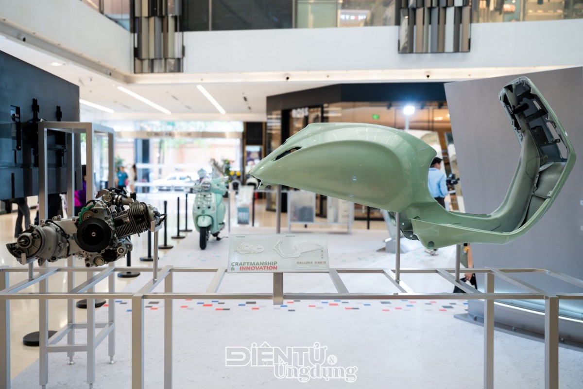 Trải nghiệm Vespa tại không gian triển lãm GALLERIA D’ARTE