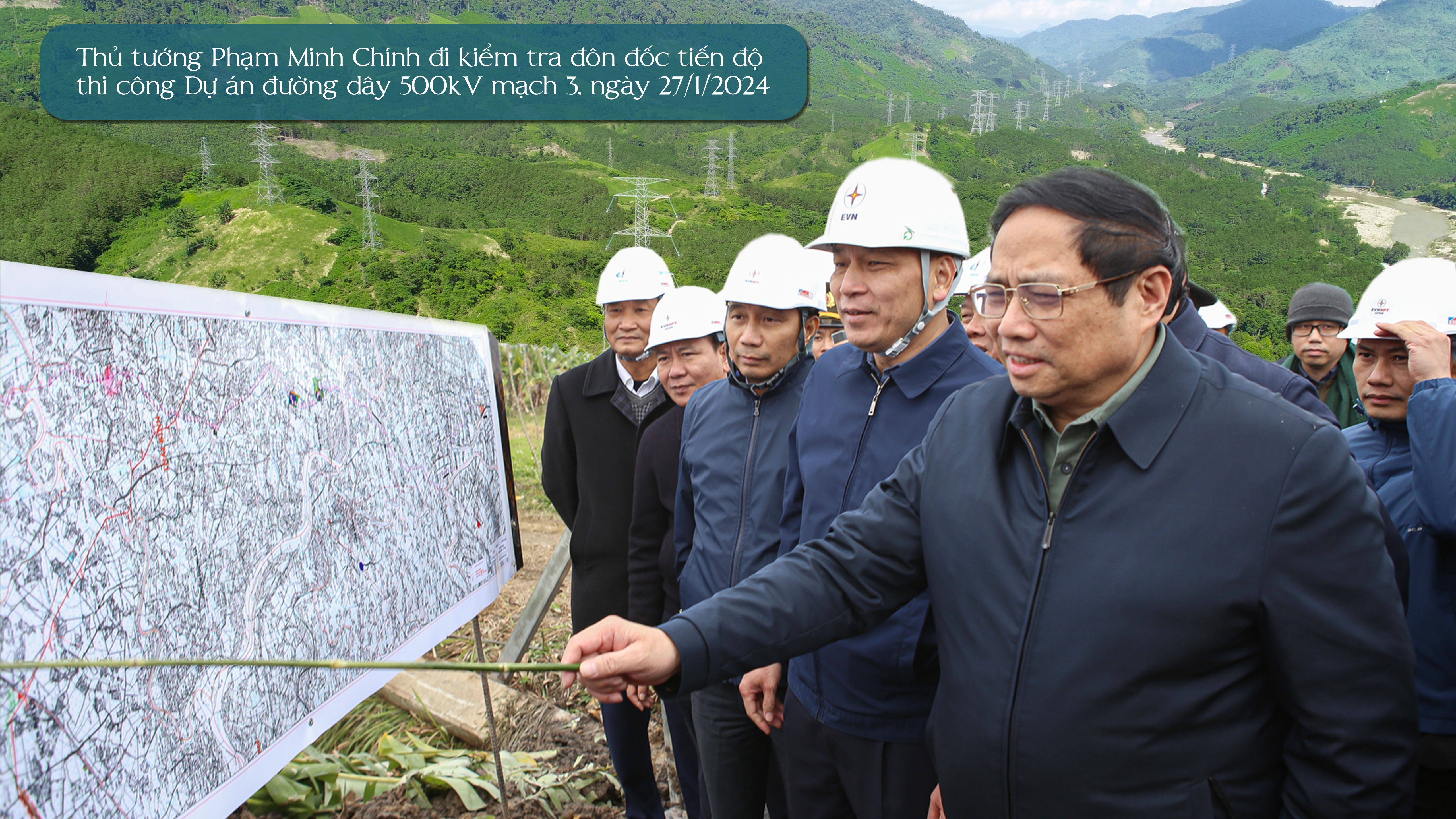 Bài 1: Dự án đường dây 500kV mạch 3: Chỉ bàn làm, không bàn lùi Bài 1: Dự án đường dây 500kV mạch 3: Chỉ bàn làm, không bàn lùi