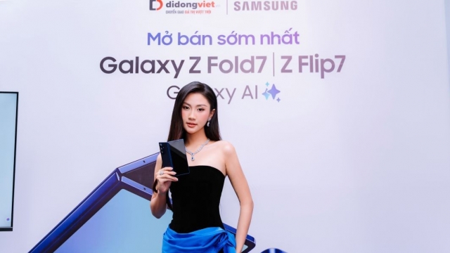 Di Động Việt mở bán sớm Galaxy Z Fold7, Z Flip 7 với ưu đãi lên đến 10 triệu đồng