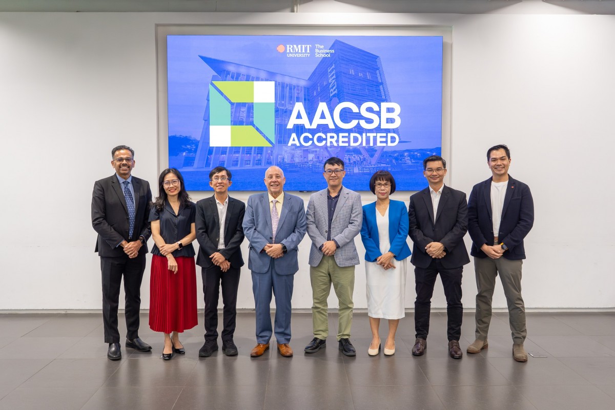 Khoa Kinh doanh RMIT Việt Nam ghi dấu ấn toàn cầu với chứng nhận kiểm định AACSB