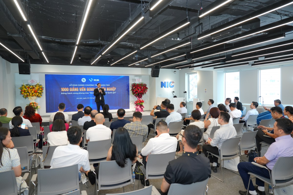 Khởi động chương trình 1.000 giảng viên AI cho phong trào “Bình dân học vụ số Quốc gia”